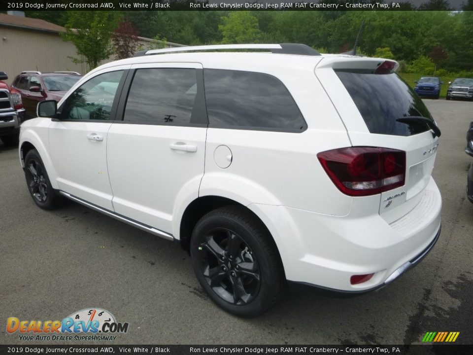 2019 Dodge Journey Crossroad AWD Vice White / Black Photo #3