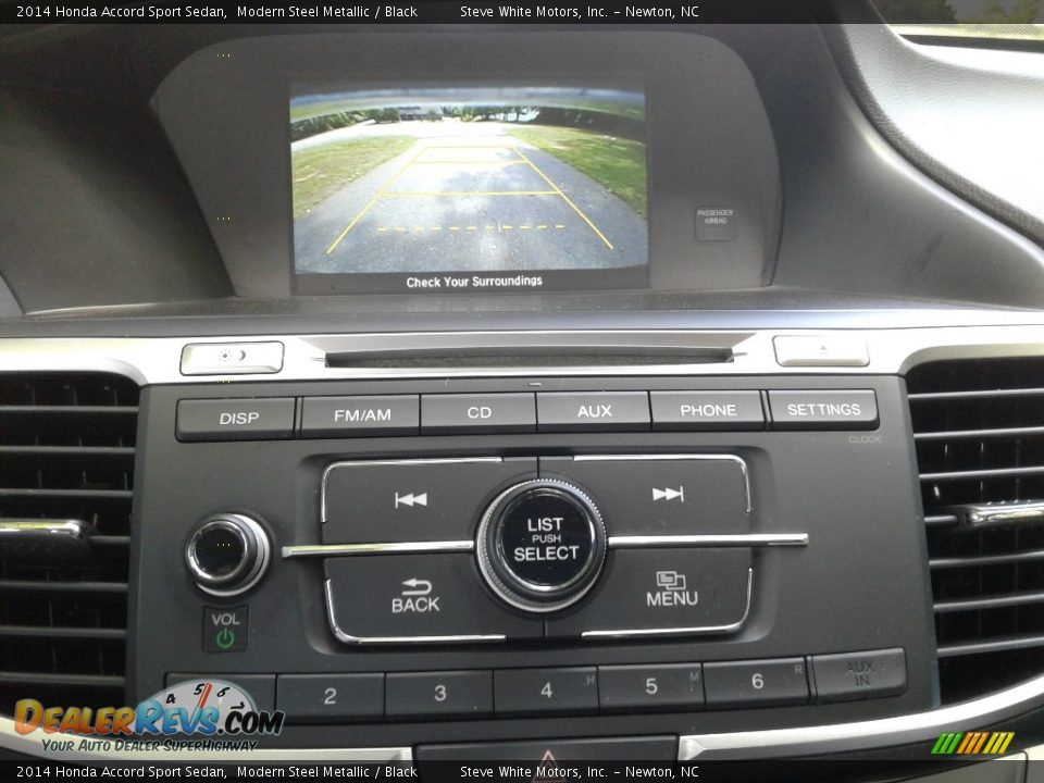 2014 Honda Accord Sport Sedan Modern Steel Metallic / Black Photo #20