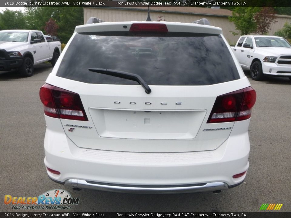 2019 Dodge Journey Crossroad AWD Vice White / Black Photo #4