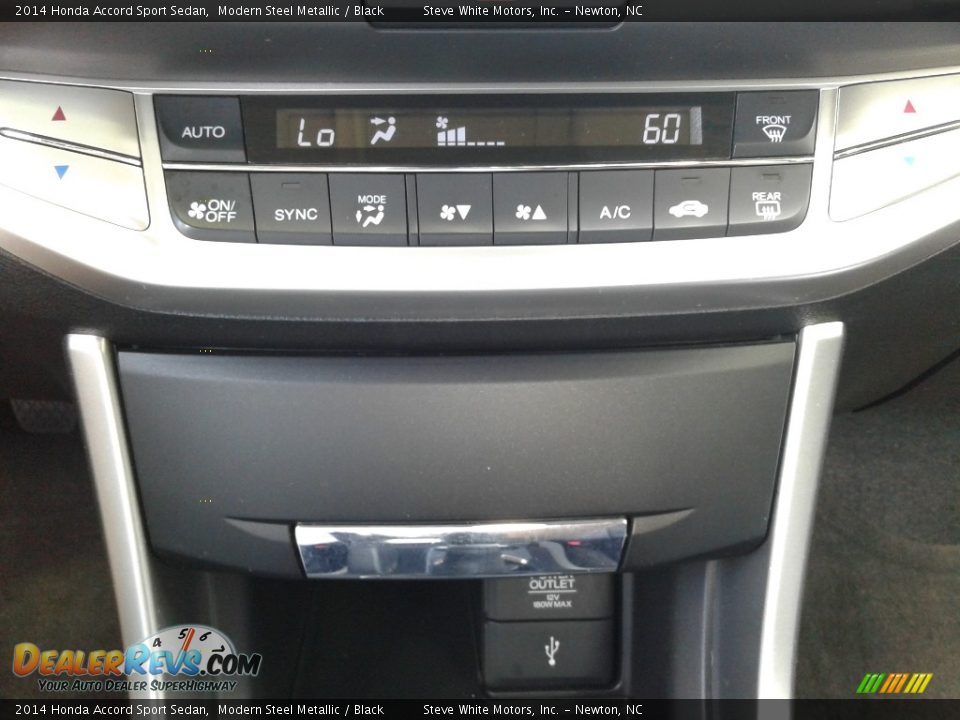 2014 Honda Accord Sport Sedan Modern Steel Metallic / Black Photo #21