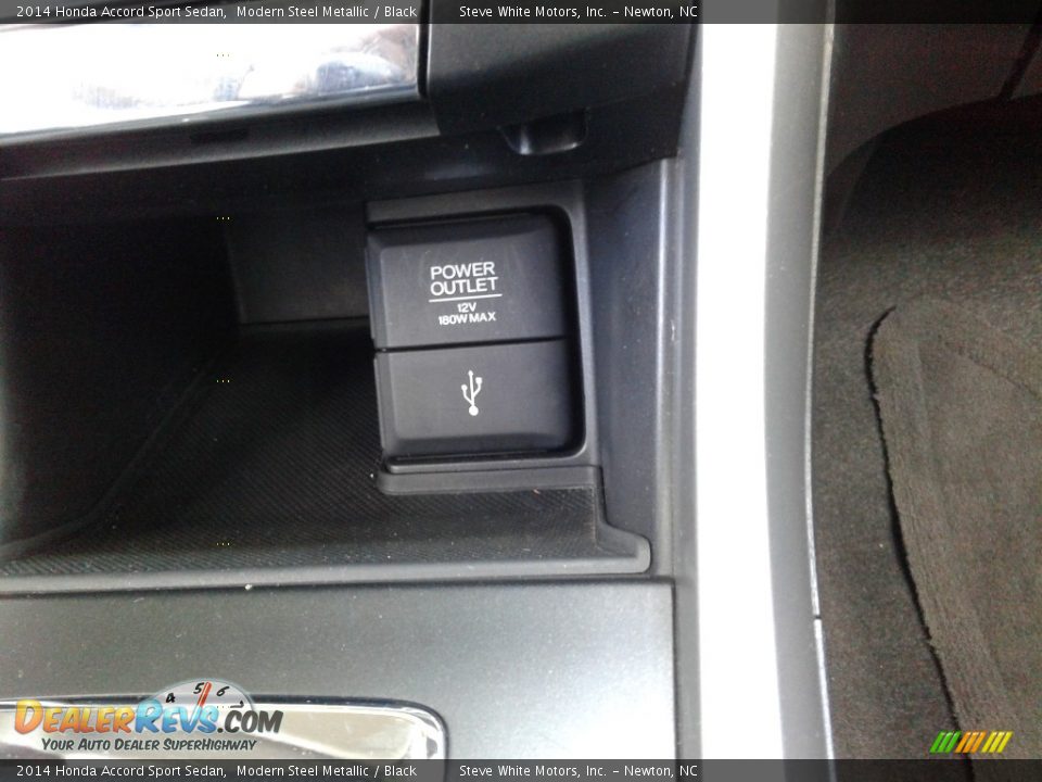 2014 Honda Accord Sport Sedan Modern Steel Metallic / Black Photo #22
