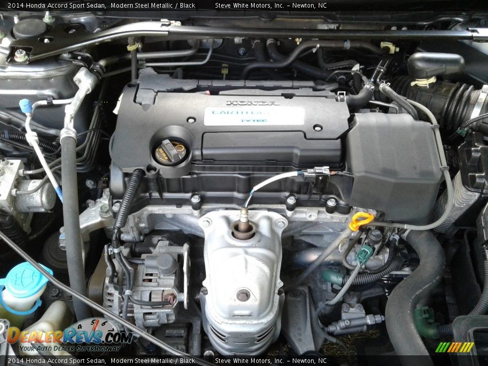 2014 Honda Accord Sport Sedan Modern Steel Metallic / Black Photo #27
