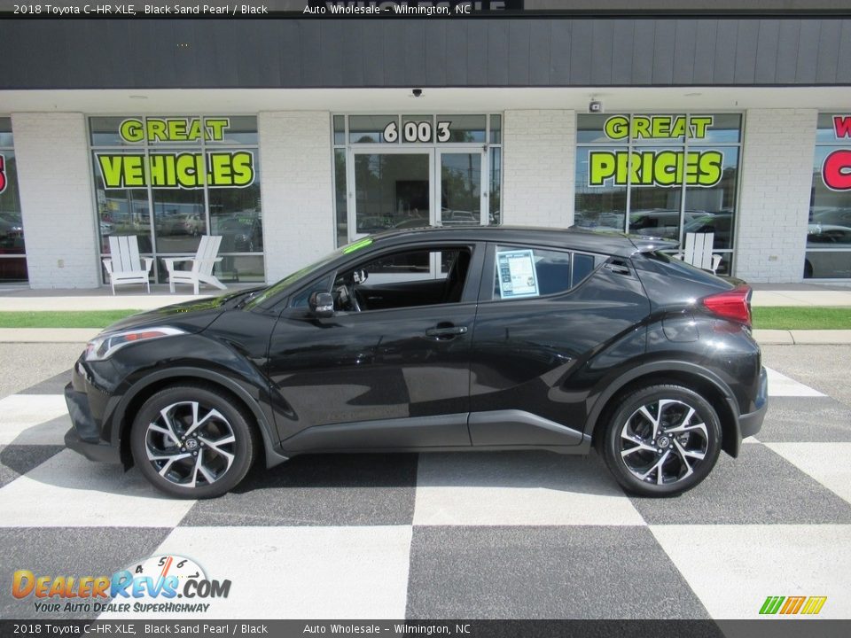 2018 Toyota C-HR XLE Black Sand Pearl / Black Photo #1