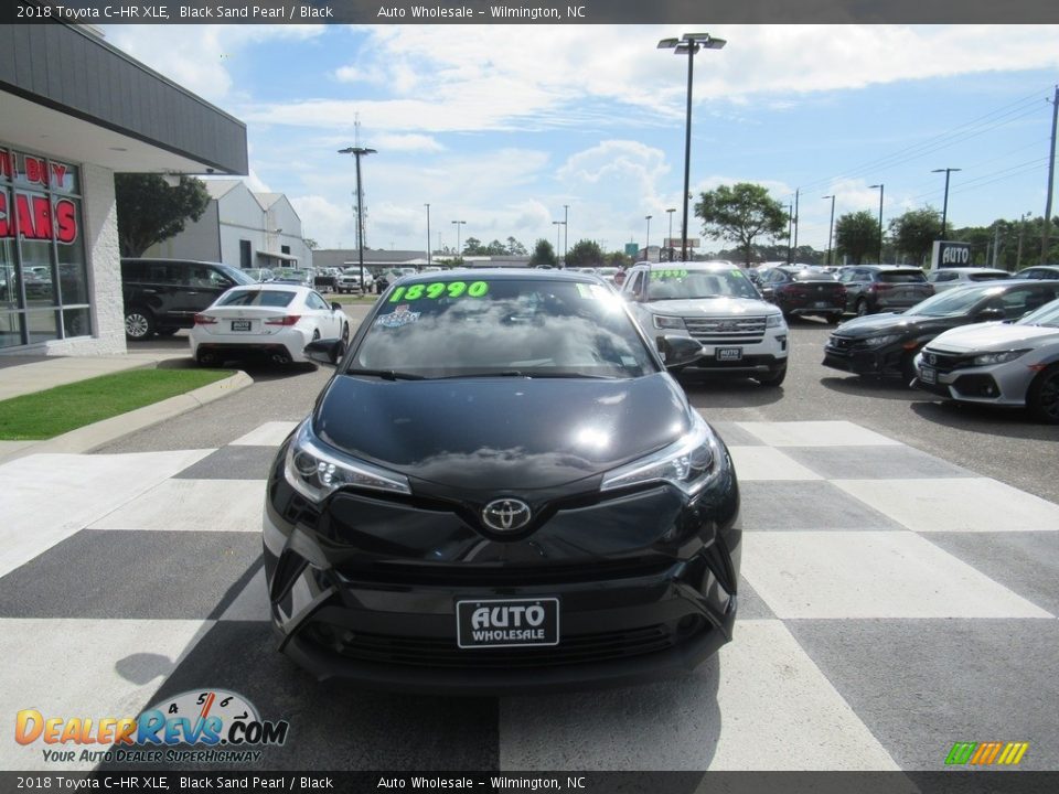 2018 Toyota C-HR XLE Black Sand Pearl / Black Photo #2