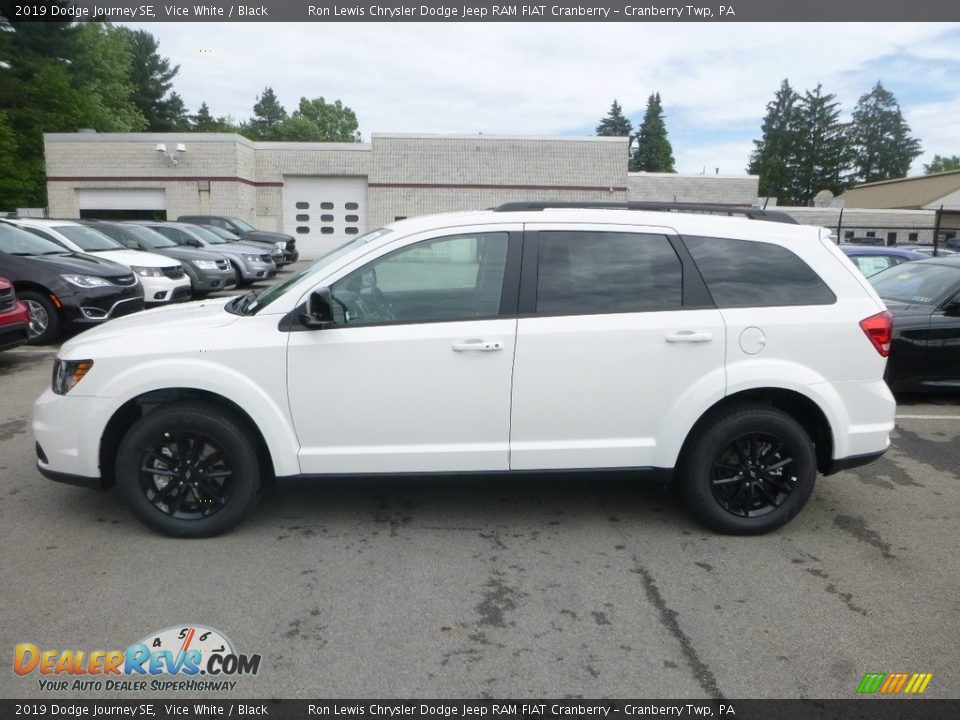 2019 Dodge Journey SE Vice White / Black Photo #2