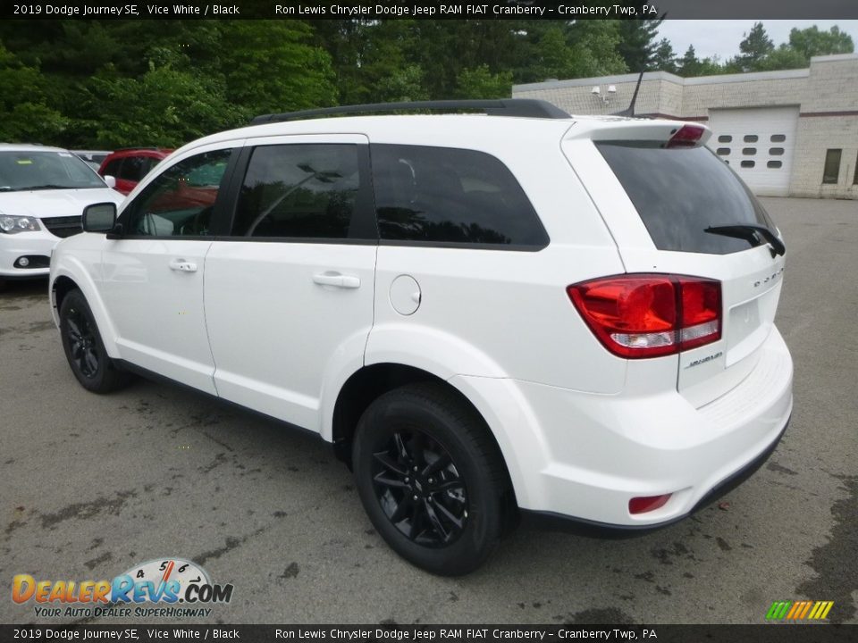 2019 Dodge Journey SE Vice White / Black Photo #3