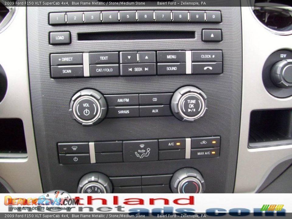 2009 Ford F150 XLT SuperCab 4x4 Blue Flame Metallic / Stone/Medium Stone Photo #19