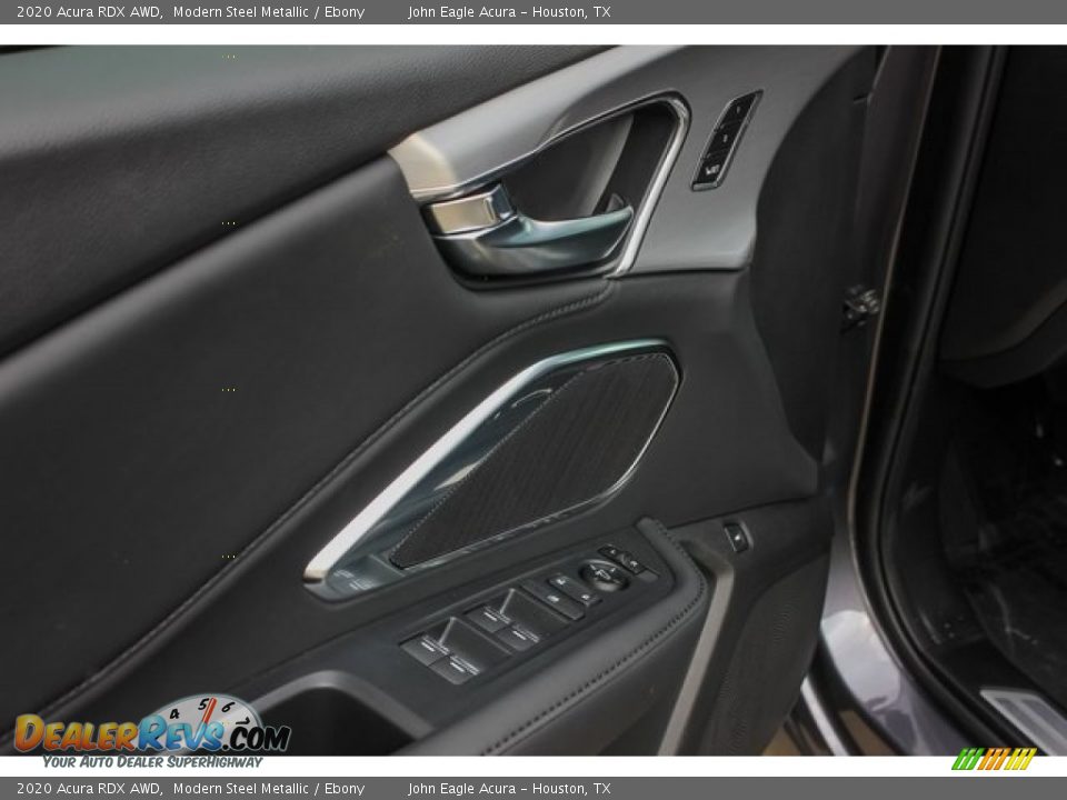 2020 Acura RDX AWD Modern Steel Metallic / Ebony Photo #12