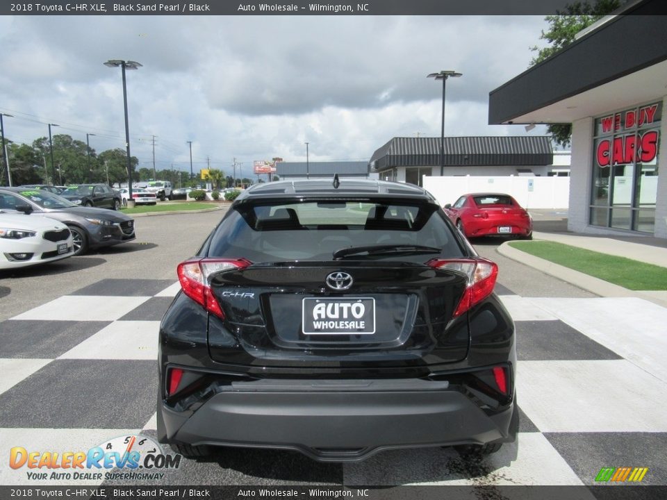 2018 Toyota C-HR XLE Black Sand Pearl / Black Photo #4