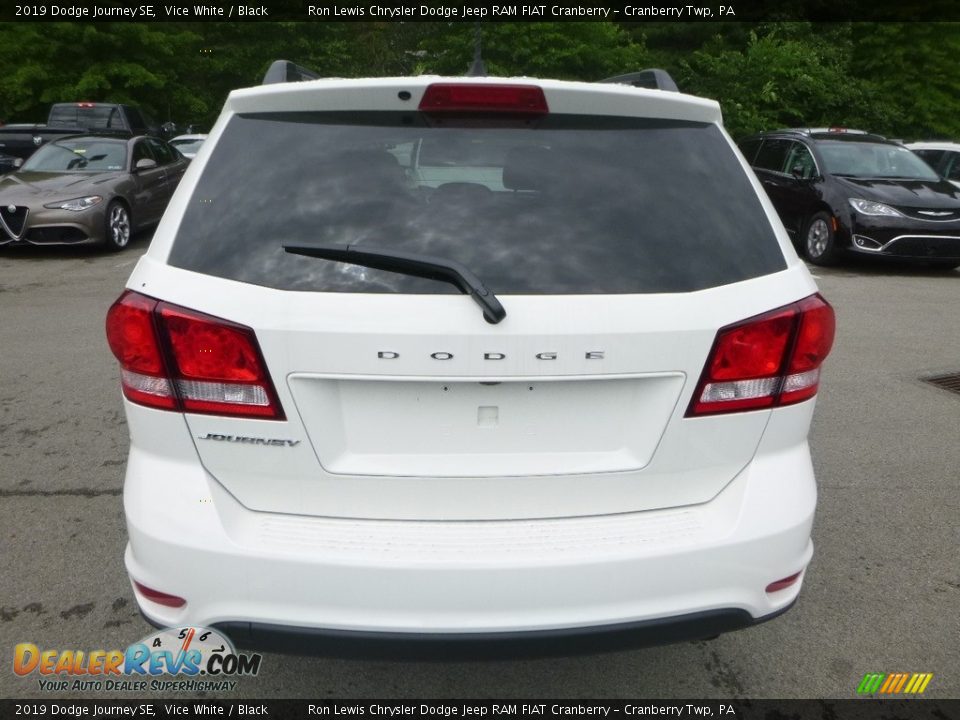 2019 Dodge Journey SE Vice White / Black Photo #4