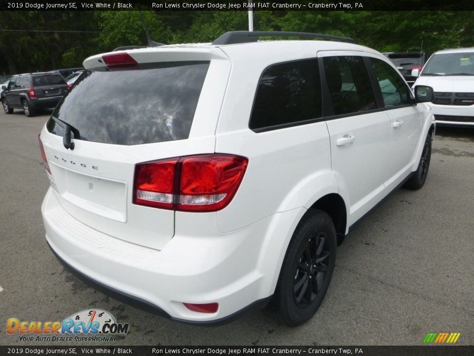 2019 Dodge Journey SE Vice White / Black Photo #5