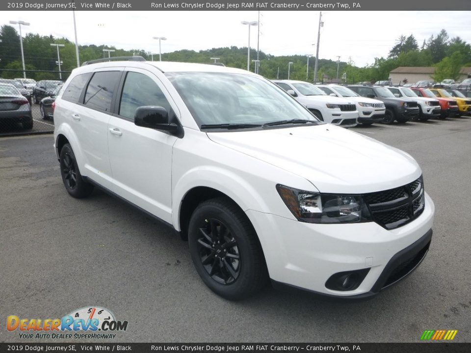 2019 Dodge Journey SE Vice White / Black Photo #7