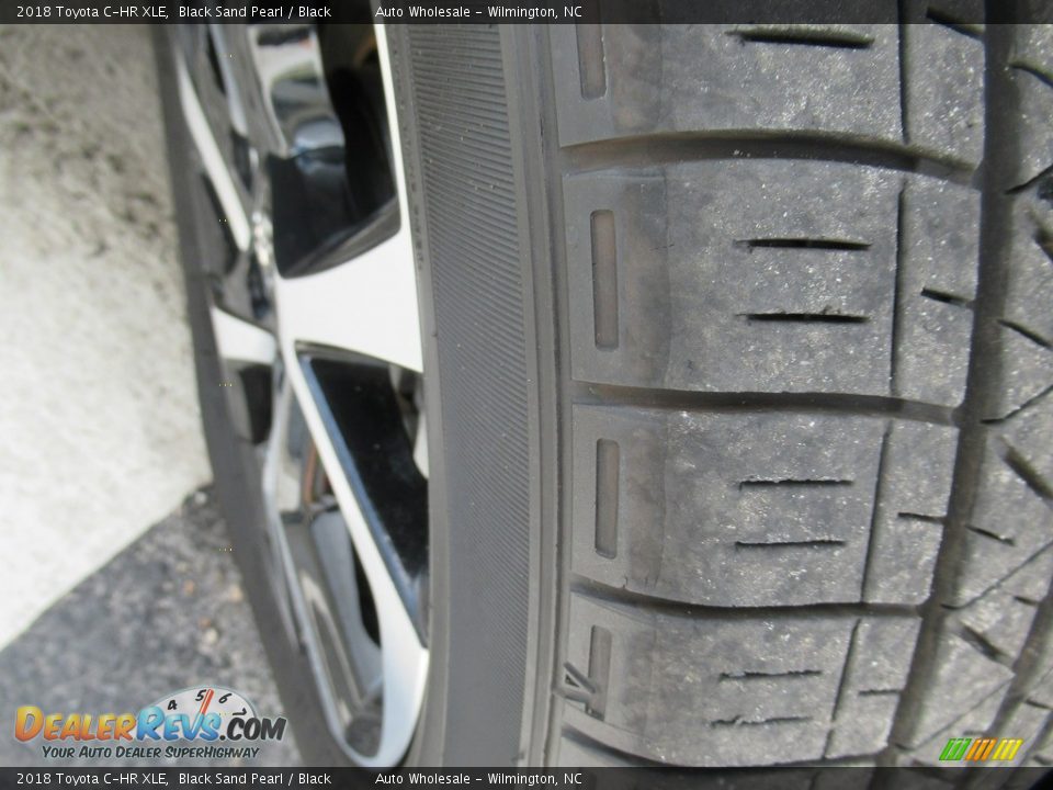2018 Toyota C-HR XLE Black Sand Pearl / Black Photo #8
