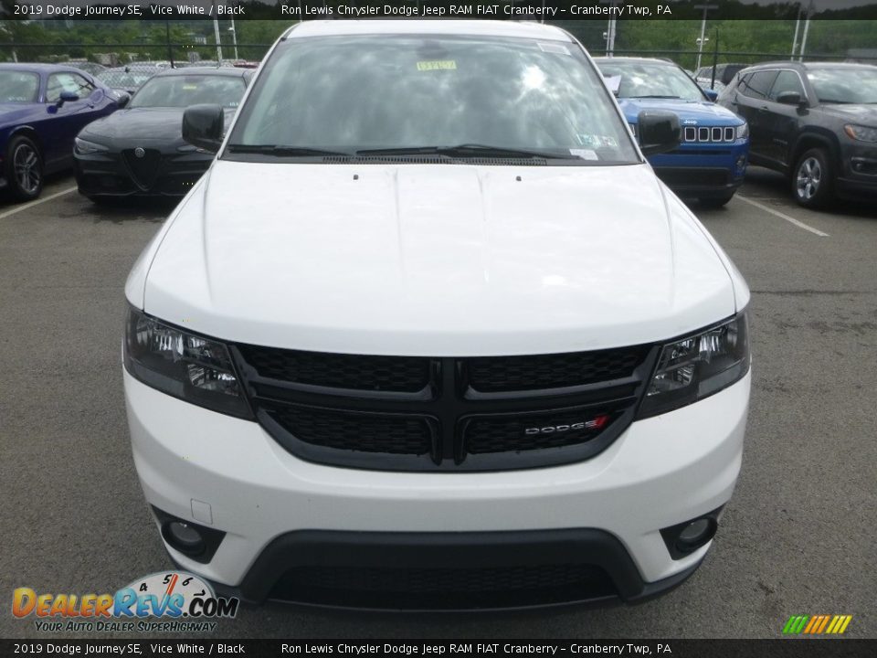 2019 Dodge Journey SE Vice White / Black Photo #8