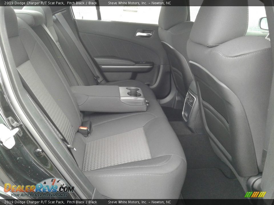 2019 Dodge Charger R/T Scat Pack Pitch Black / Black Photo #13