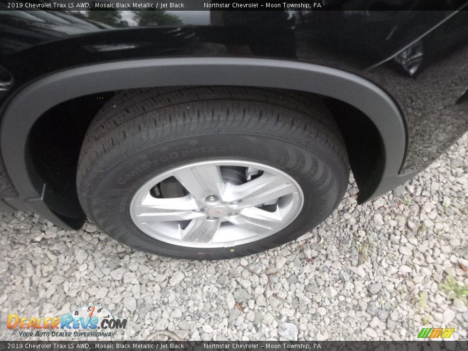 2019 Chevrolet Trax LS AWD Mosaic Black Metallic / Jet Black Photo #3