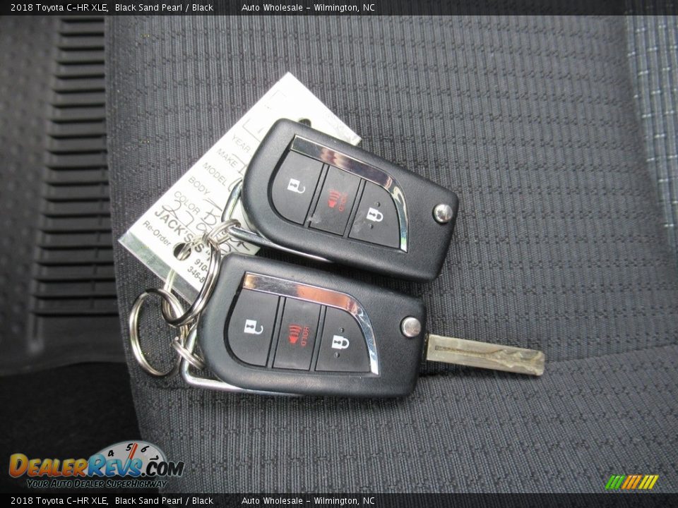 2018 Toyota C-HR XLE Black Sand Pearl / Black Photo #20