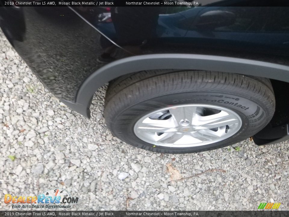 2019 Chevrolet Trax LS AWD Mosaic Black Metallic / Jet Black Photo #8