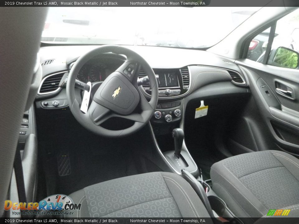 2019 Chevrolet Trax LS AWD Mosaic Black Metallic / Jet Black Photo #10