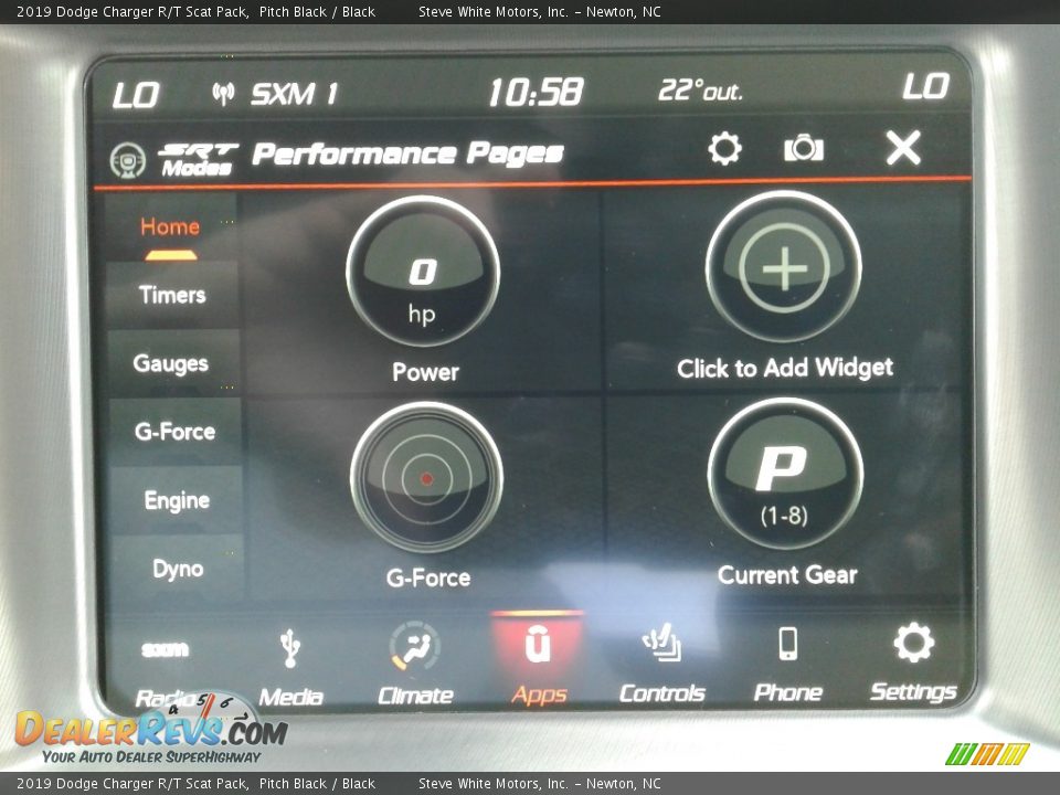 2019 Dodge Charger R/T Scat Pack Pitch Black / Black Photo #26