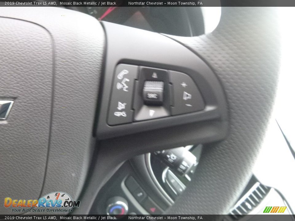 2019 Chevrolet Trax LS AWD Mosaic Black Metallic / Jet Black Photo #14