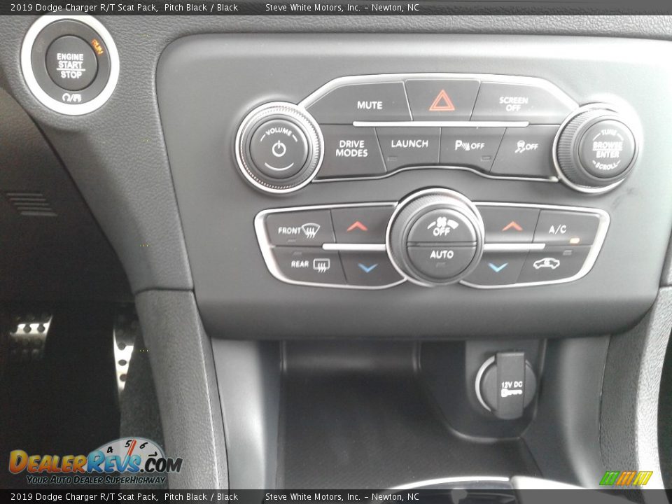 2019 Dodge Charger R/T Scat Pack Pitch Black / Black Photo #28