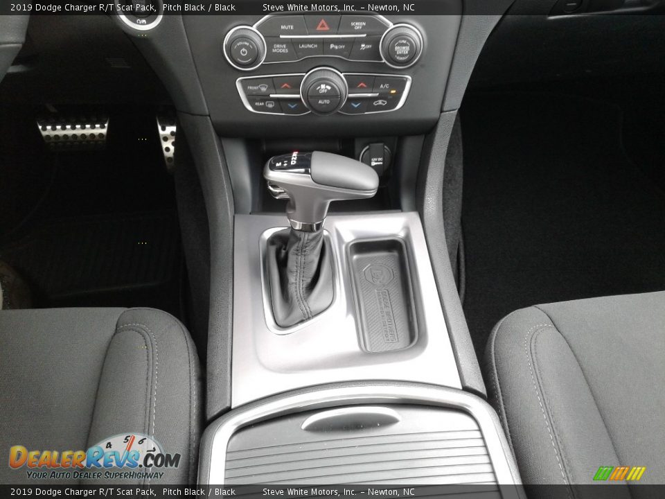 2019 Dodge Charger R/T Scat Pack Pitch Black / Black Photo #29