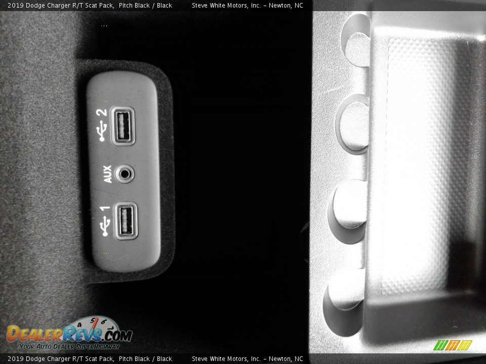 2019 Dodge Charger R/T Scat Pack Pitch Black / Black Photo #30