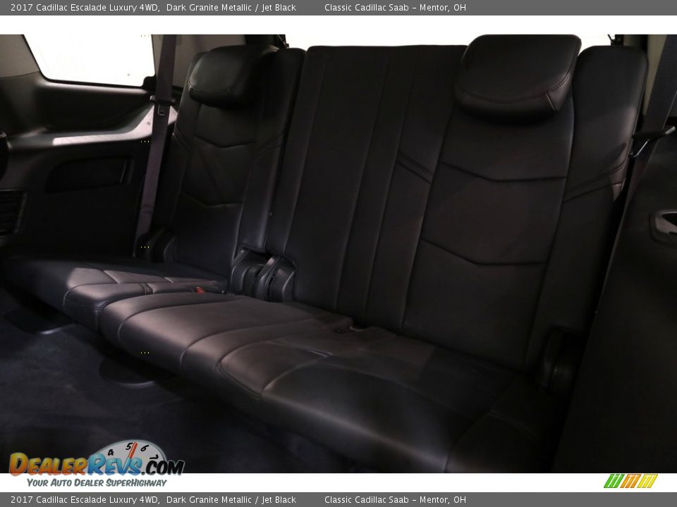 2017 Cadillac Escalade Luxury 4WD Dark Granite Metallic / Jet Black Photo #21