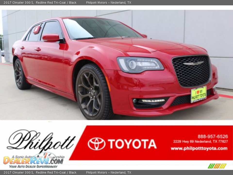2017 Chrysler 300 S Redline Red Tri-Coat / Black Photo #1