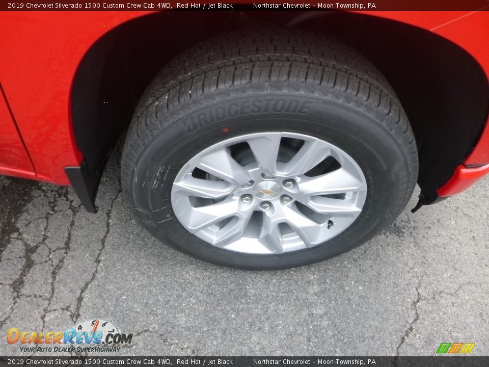 2019 Chevrolet Silverado 1500 Custom Crew Cab 4WD Wheel Photo #8