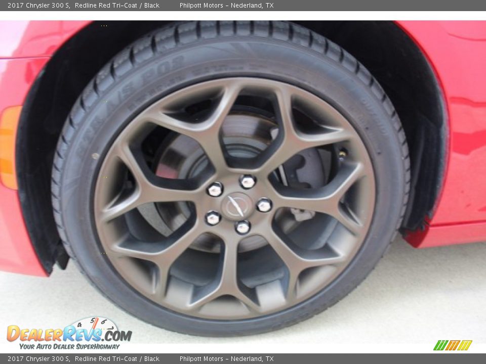 2017 Chrysler 300 S Redline Red Tri-Coat / Black Photo #5