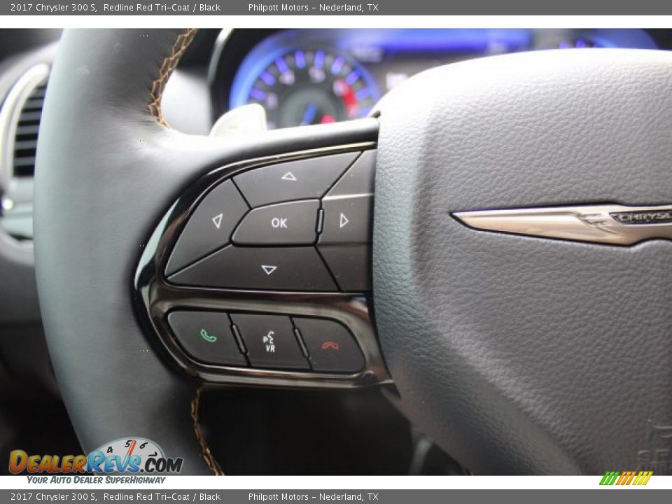 2017 Chrysler 300 S Redline Red Tri-Coat / Black Photo #12