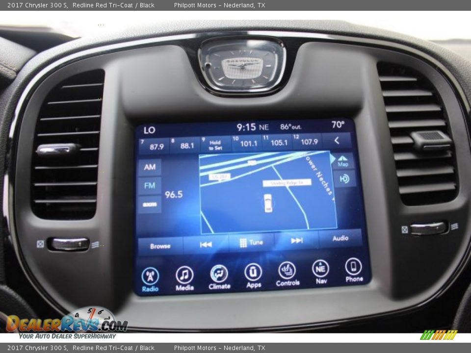 2017 Chrysler 300 S Redline Red Tri-Coat / Black Photo #15