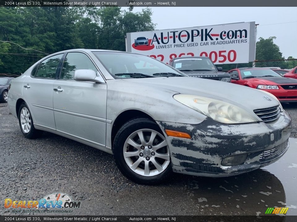 2004 Lexus ES 330 Millennium Silver Metallic / Light Charcoal Photo #1