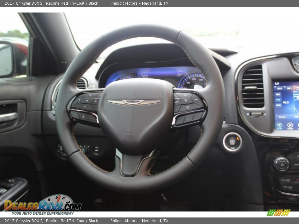 2017 Chrysler 300 S Redline Red Tri-Coat / Black Photo #21