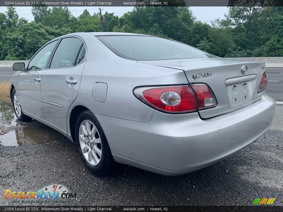 2004 Lexus ES 330 Millennium Silver Metallic / Light Charcoal Photo #4