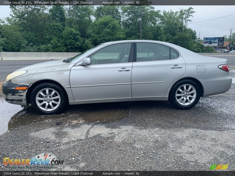 2004 Lexus ES 330 Millennium Silver Metallic / Light Charcoal Photo #5