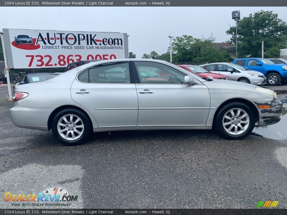 2004 Lexus ES 330 Millennium Silver Metallic / Light Charcoal Photo #6