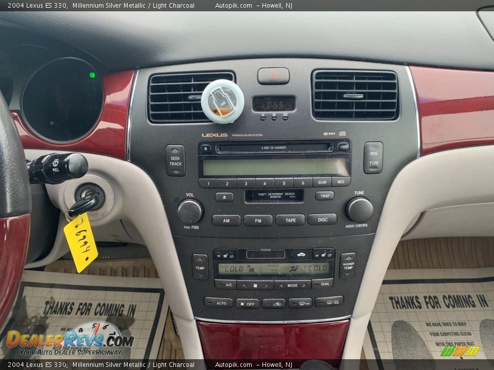 2004 Lexus ES 330 Millennium Silver Metallic / Light Charcoal Photo #14