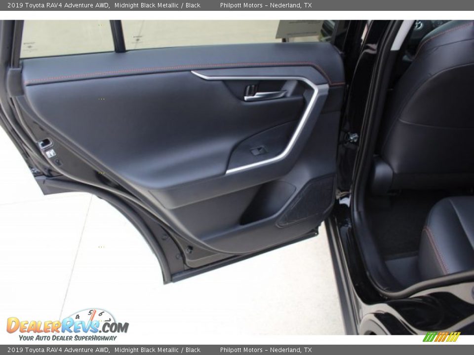 2019 Toyota RAV4 Adventure AWD Midnight Black Metallic / Black Photo #18