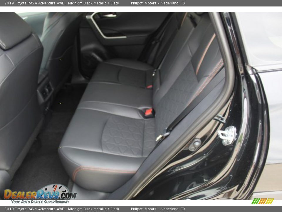 2019 Toyota RAV4 Adventure AWD Midnight Black Metallic / Black Photo #19