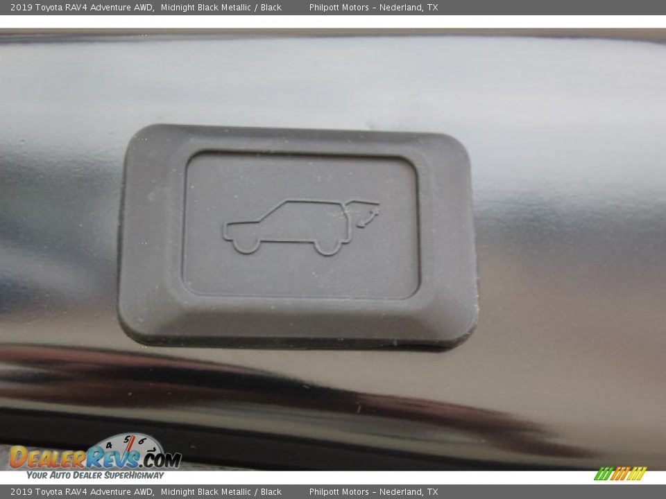 2019 Toyota RAV4 Adventure AWD Midnight Black Metallic / Black Photo #23