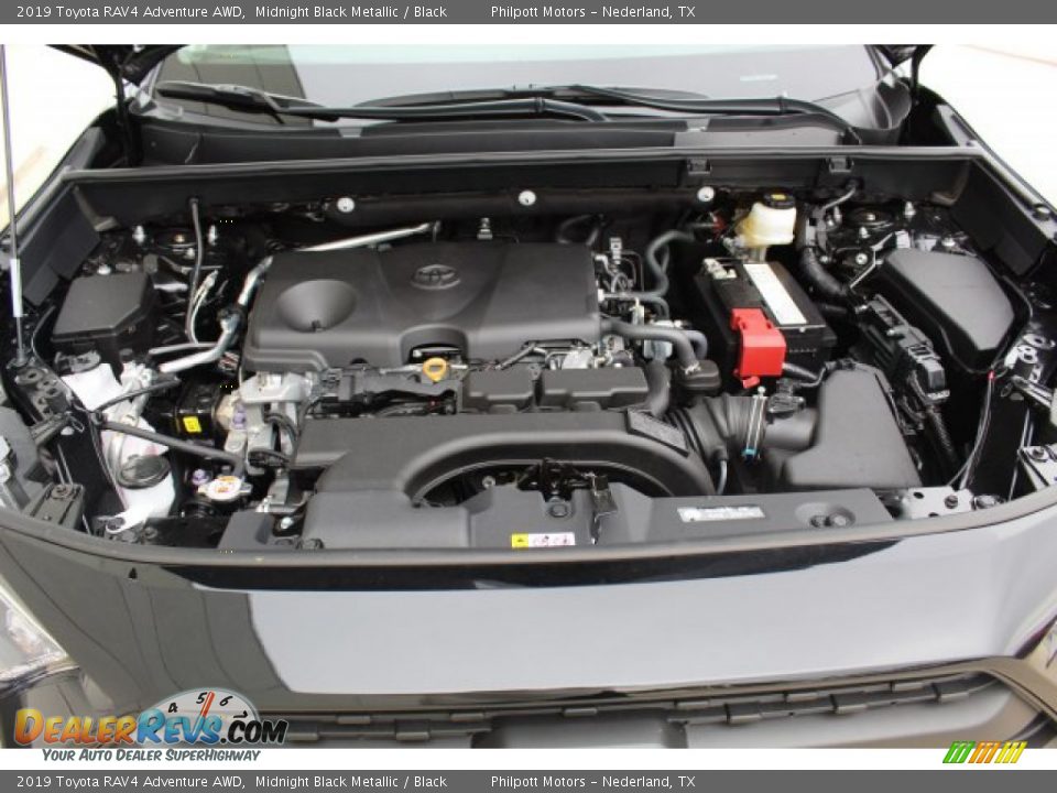 2019 Toyota RAV4 Adventure AWD Midnight Black Metallic / Black Photo #24