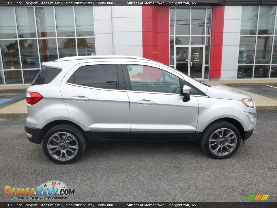 2018 Ford EcoSport Titanium 4WD Moondust Silver / Ebony Black Photo #3