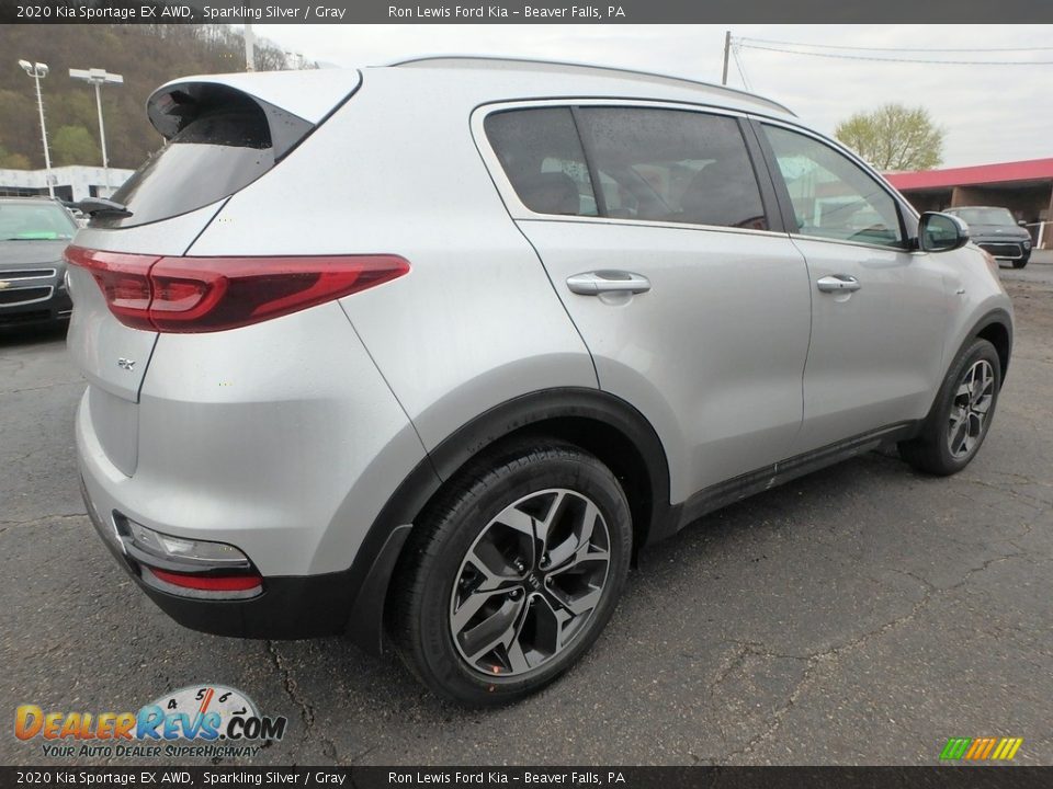 2020 Kia Sportage EX AWD Sparkling Silver / Gray Photo #2