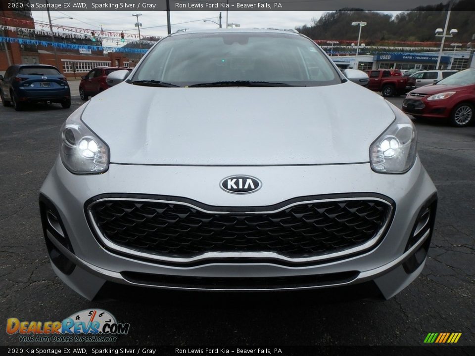 2020 Kia Sportage EX AWD Sparkling Silver / Gray Photo #8