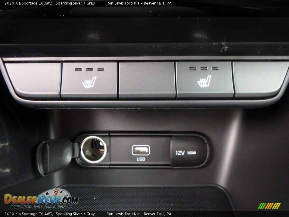 2020 Kia Sportage EX AWD Sparkling Silver / Gray Photo #19
