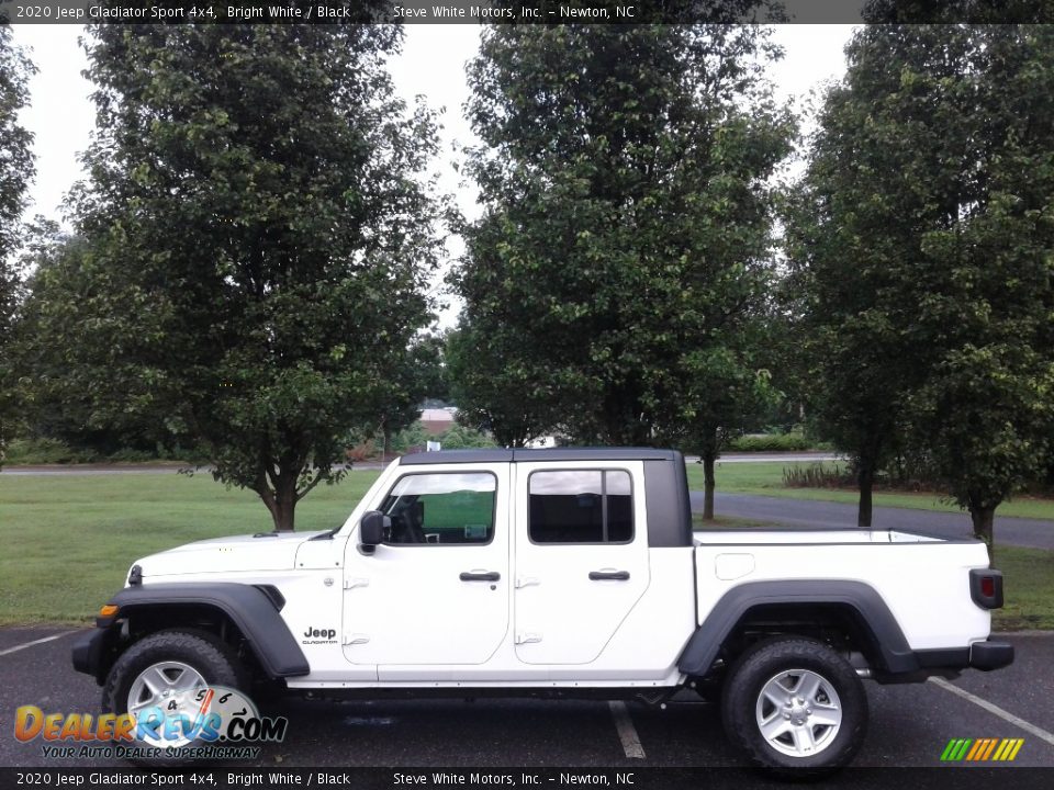 Bright White 2020 Jeep Gladiator Sport 4x4 Photo #1