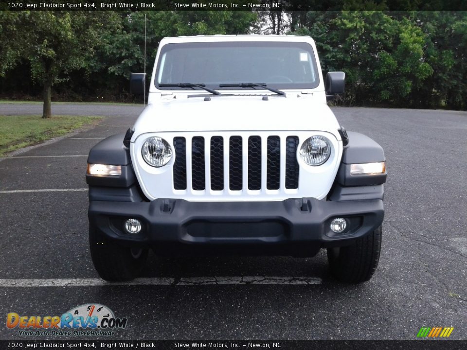 2020 Jeep Gladiator Sport 4x4 Bright White / Black Photo #3